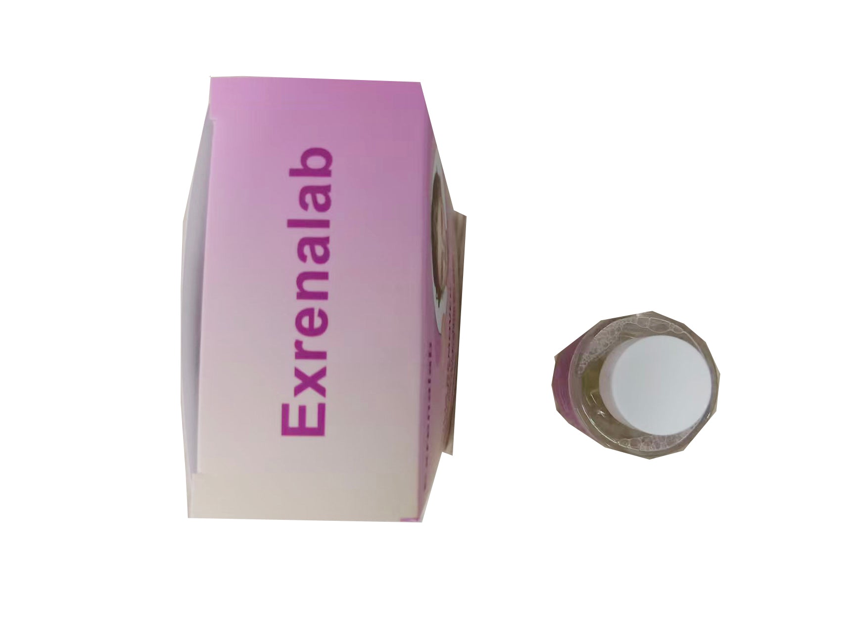 Exrenalab皮肤粉刺平滑溶液，含1%水杨酸，温和去角质精华，适用于粗糙肌肤，细致肤质，提升肌肤清晰度与光滑度，用于美容目的的精华液